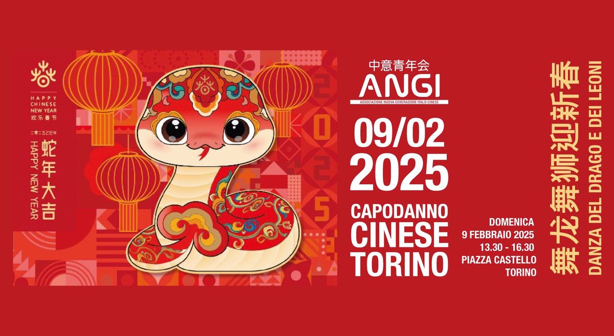 Festa finale del Capodanno Cinese Torino 2025 