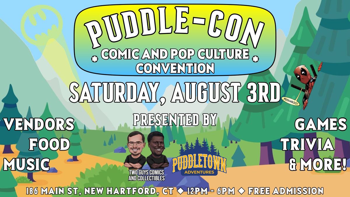 PUDDLE-CON Comic and Pop Culture Convention 