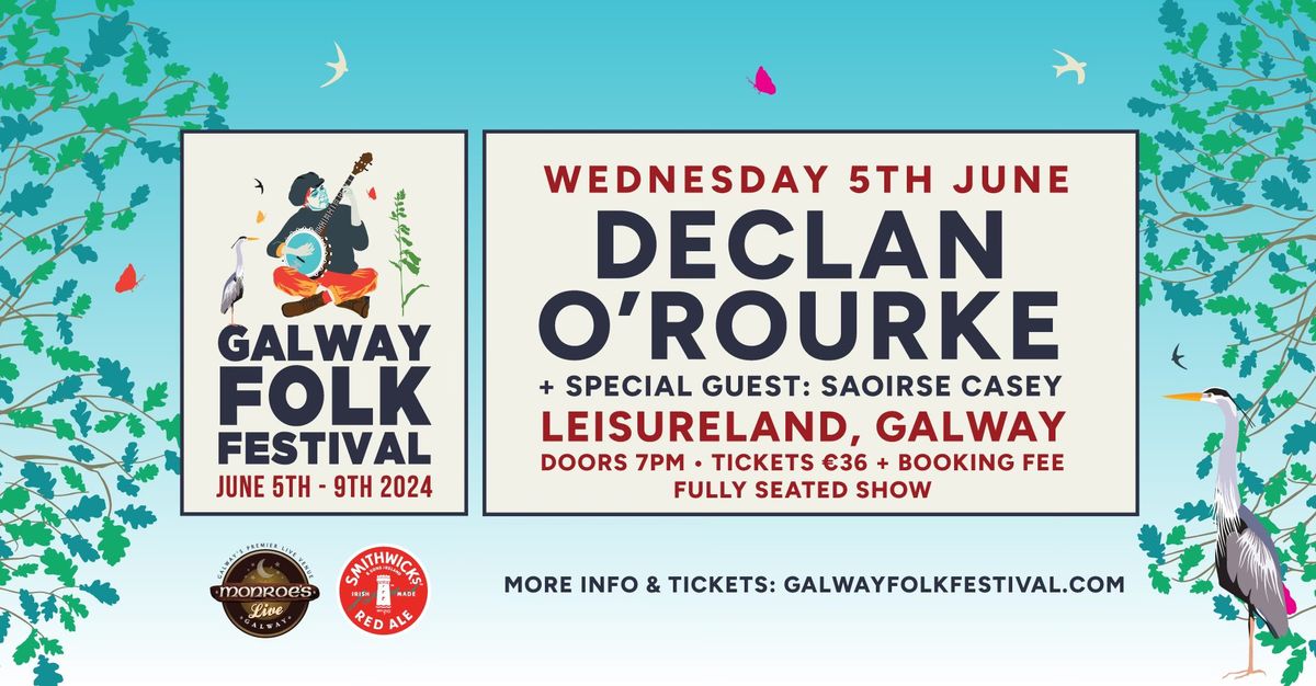 Declan O'Rourke @ Leisureland - Galway Folk Festival 2024