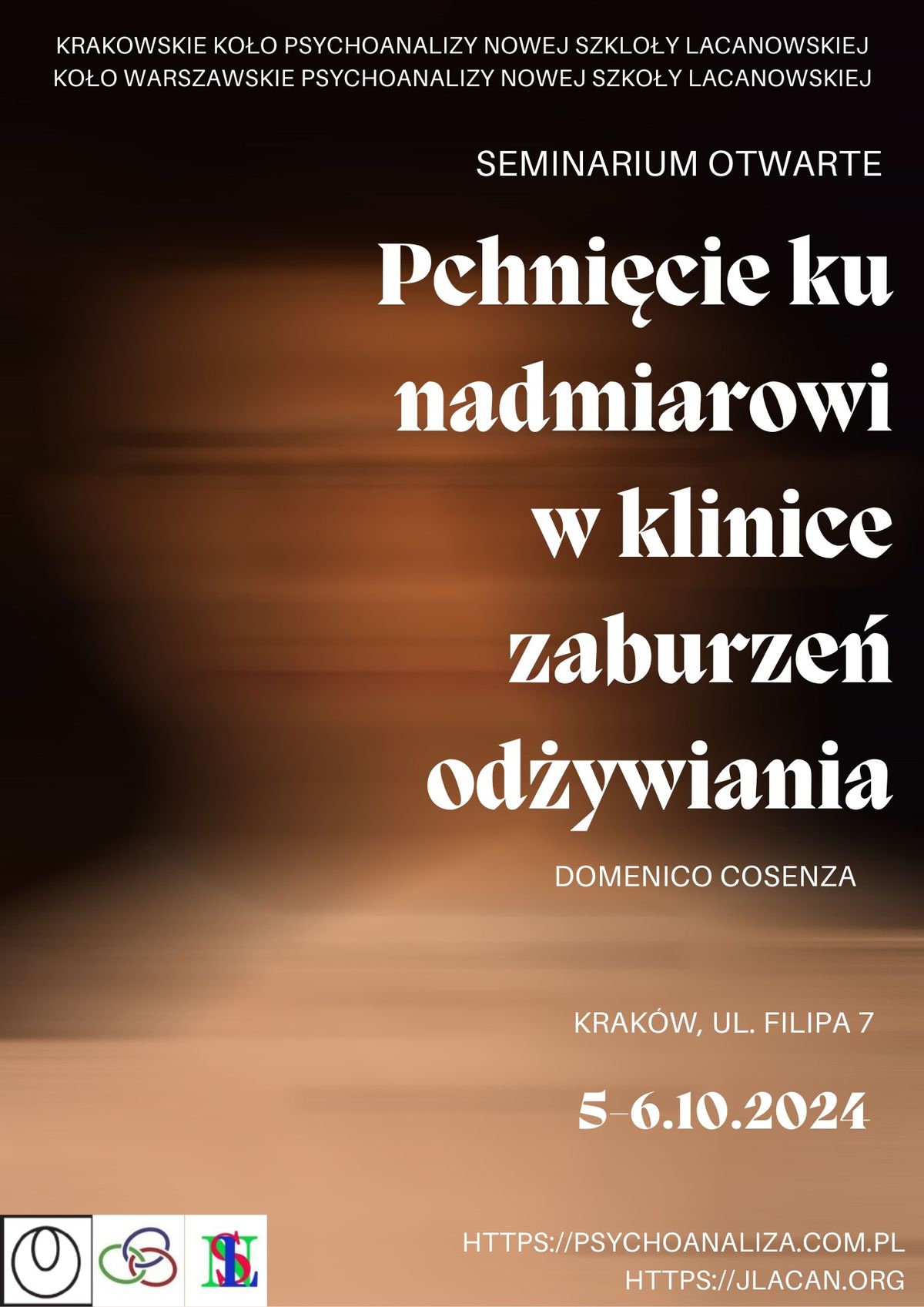 \u201cPchni\u0119cie ku nadmiarowi w klinice zaburze\u0144 od\u017cywiania\u201d  - seminarium z Domenico Cosenza