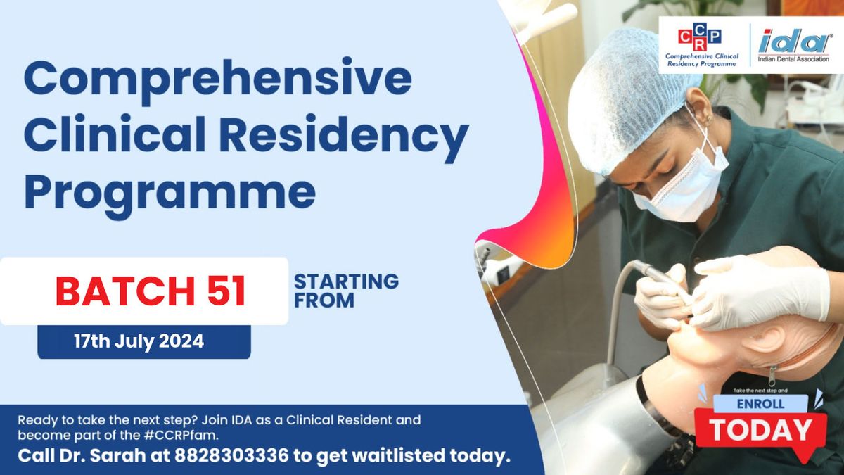 Comprehensive Clinical Residency Programme - Batch 51