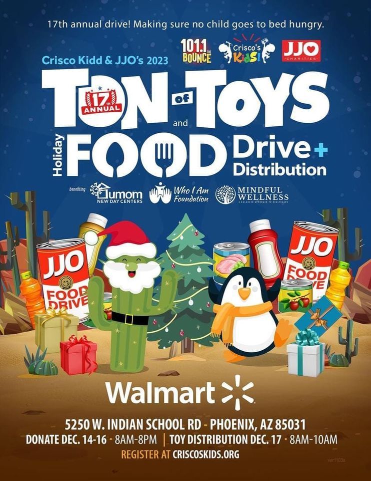 17th Annual Crisco Kidd & JJO Charities Ton of Toys Drive (PHX)