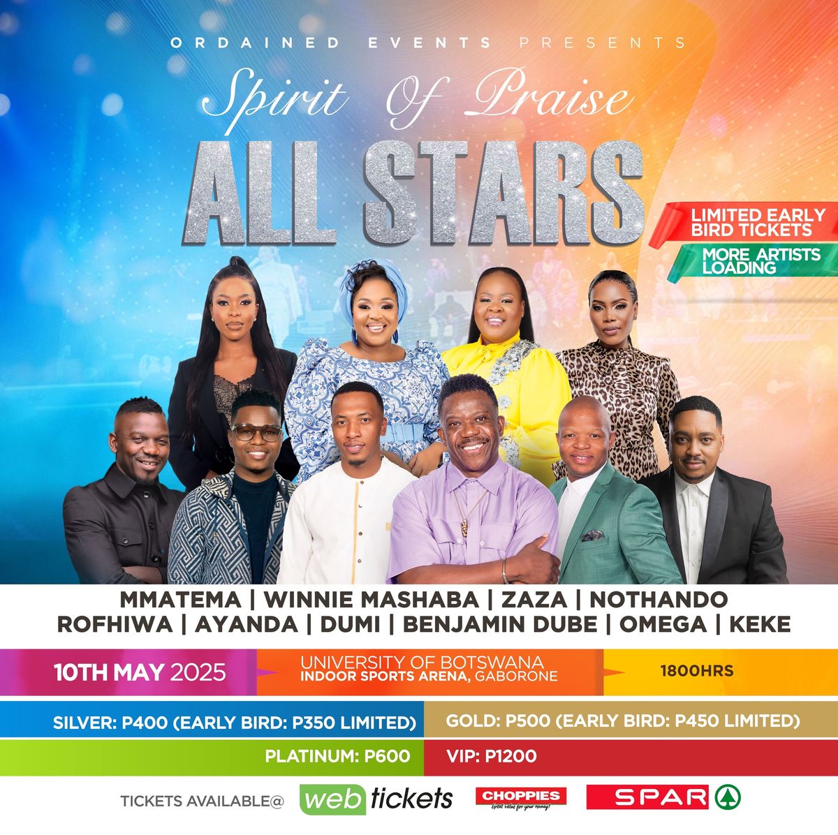 SPIRIT OF PRAISE ALL STARS-Botswana