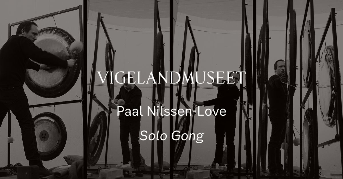 Konsert: Paal Nilssen-Love