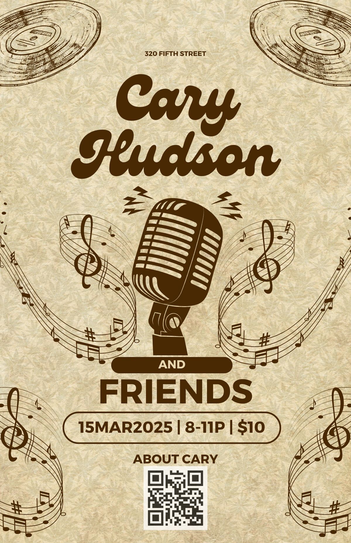 Cary Hudson LIVE @ 320