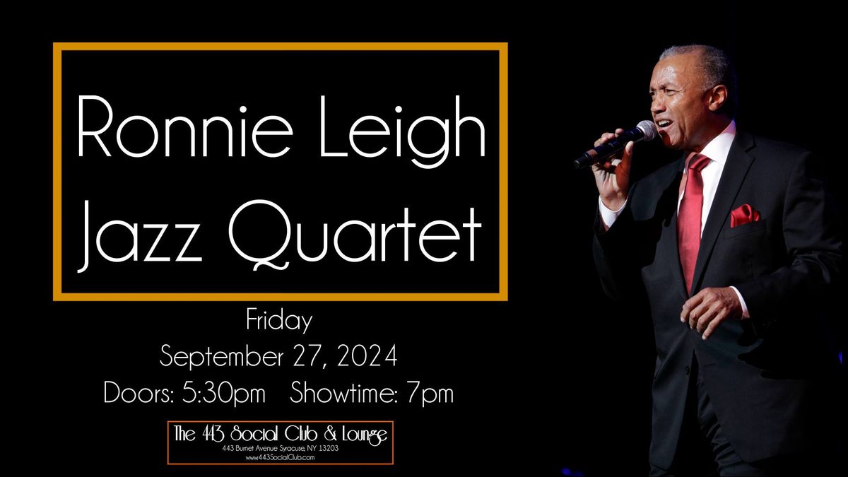 Ronnie Leigh Jazz Quartet at the 443