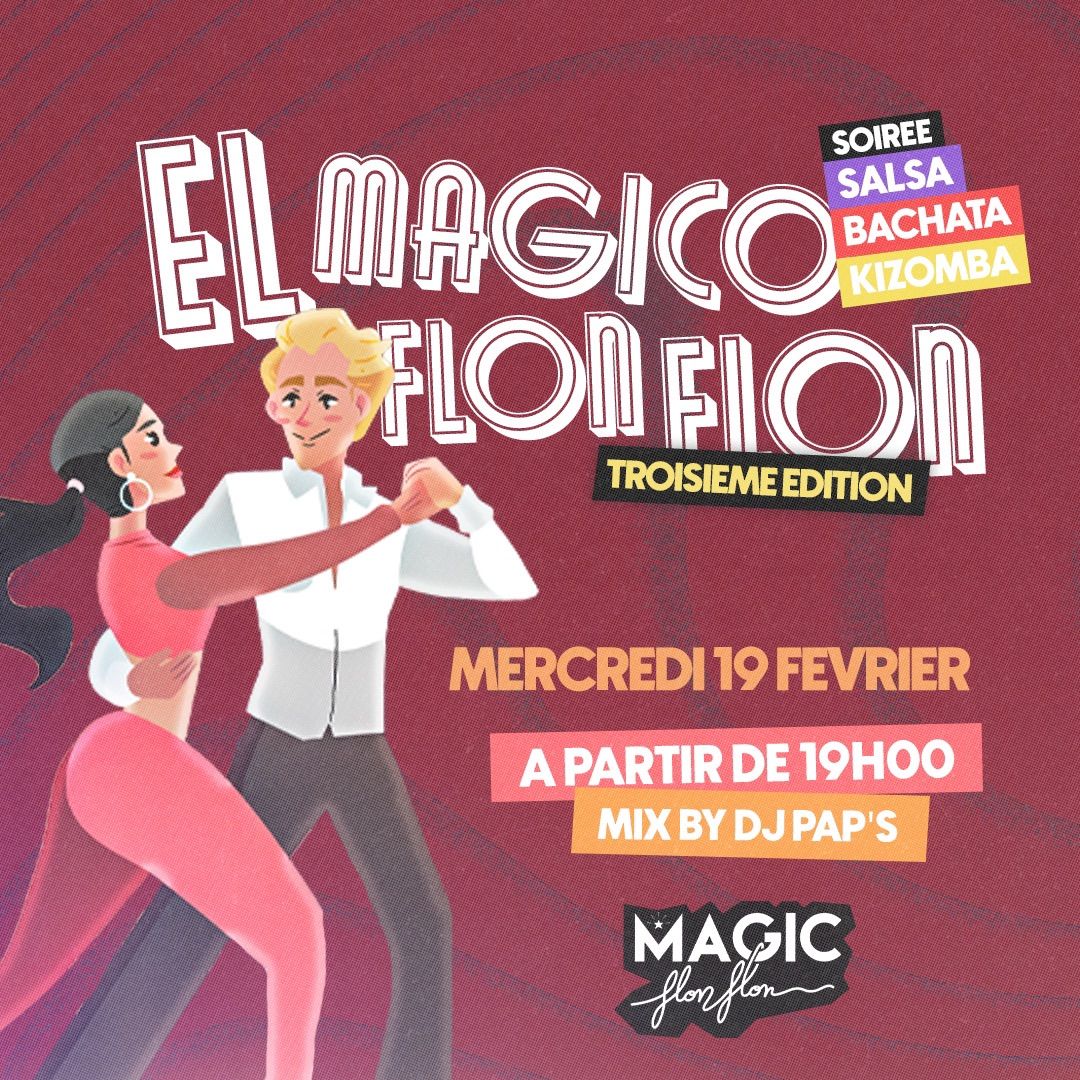 El Magico FlonFlon - Bachata \/ Salsa \/Kizomba en collab avec l'asso de danse Pazapas de Niort 