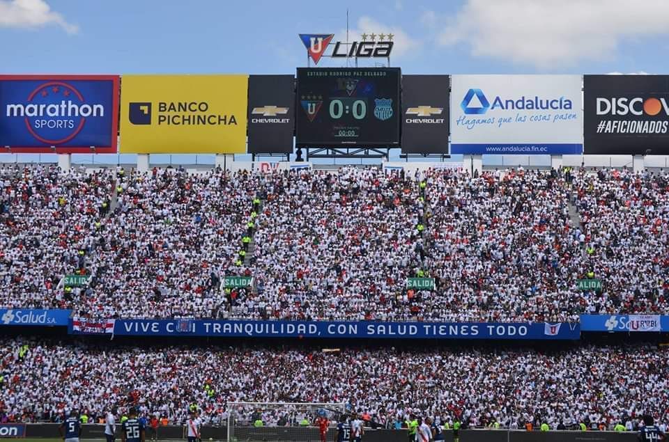 Partido Liga de Quito vs Delf\u00edn