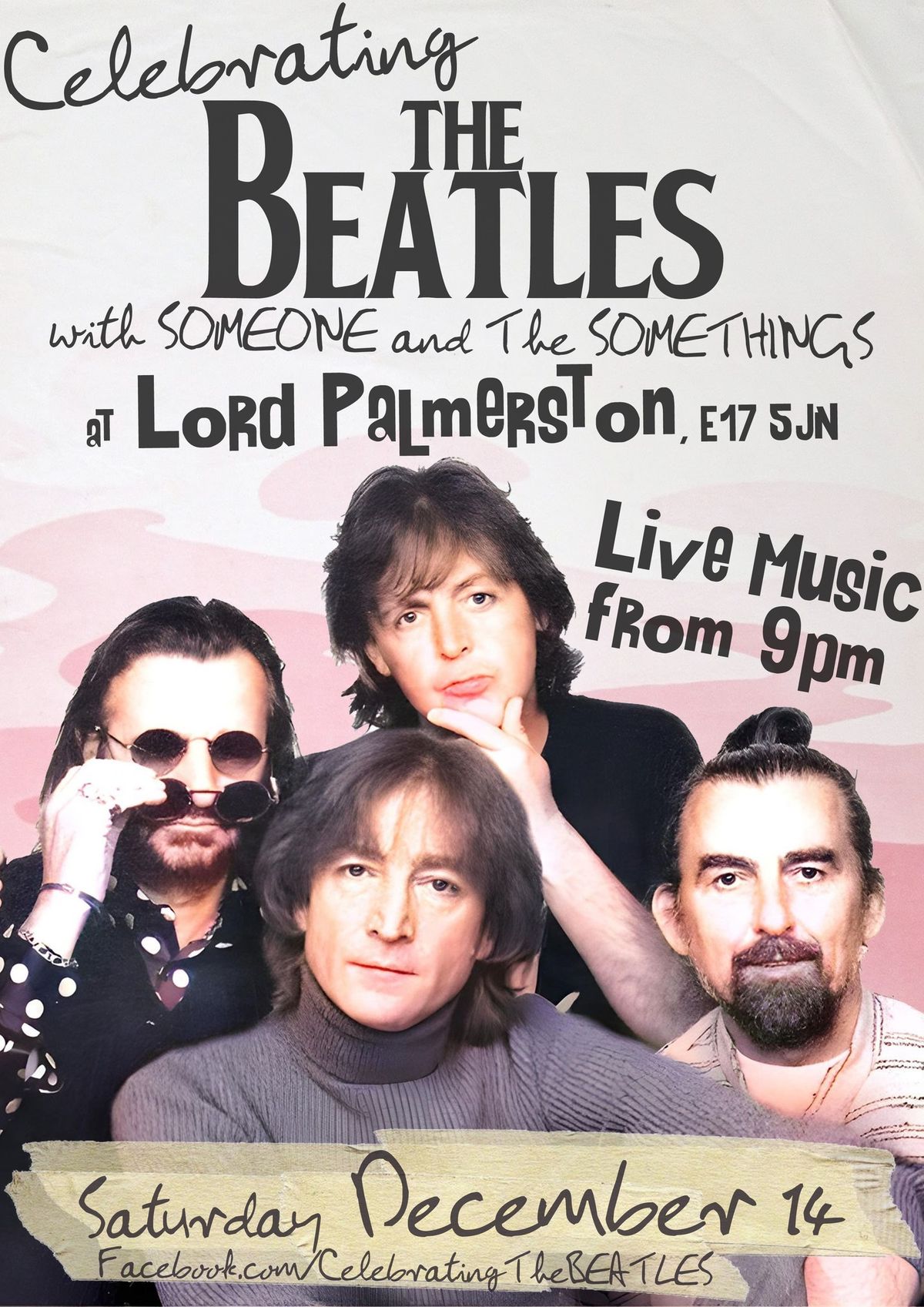 Celebrating The BEATLES at The LORD PALMERSTON