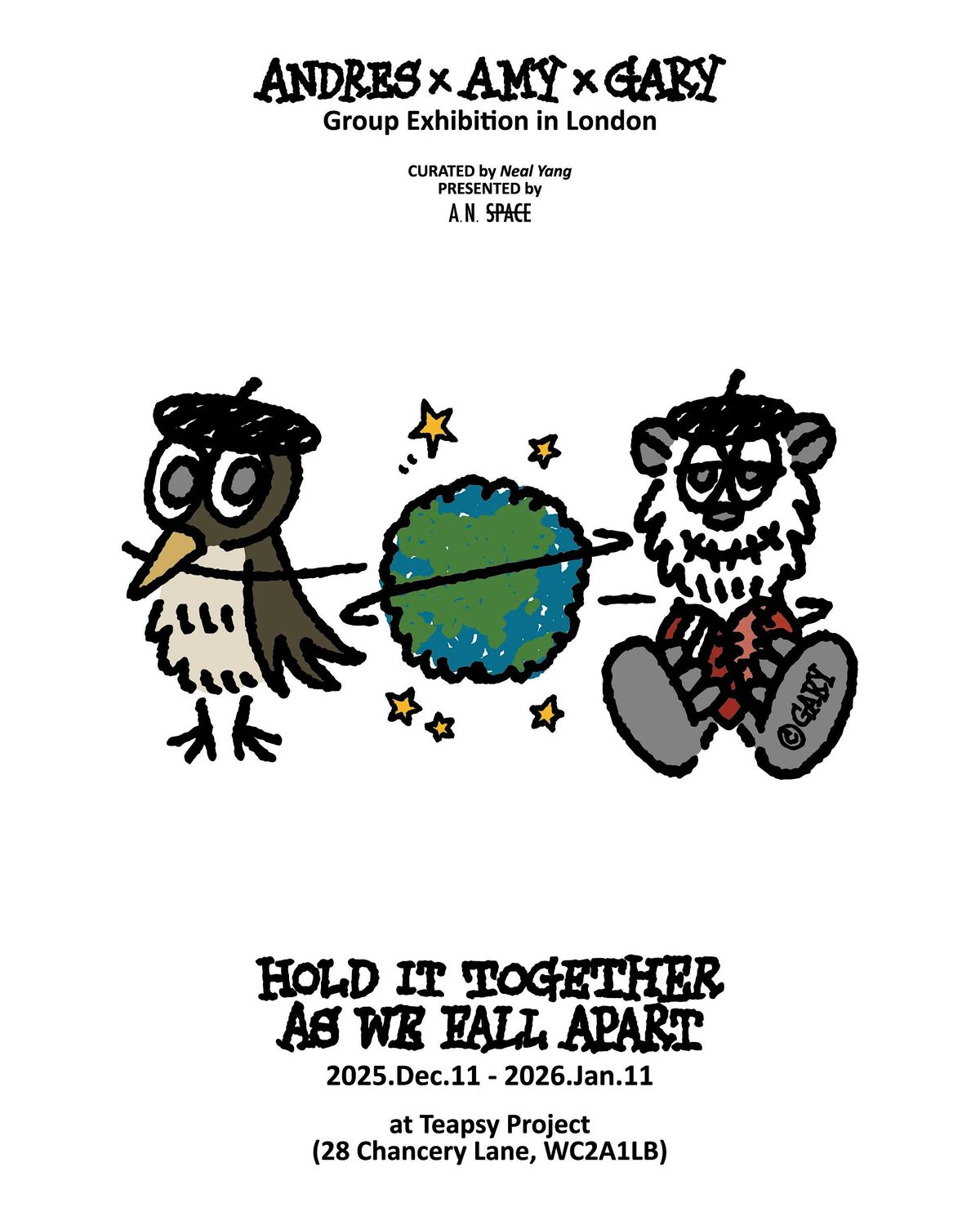 Hold It Together As We Fall Apart Exhibition Opening Party