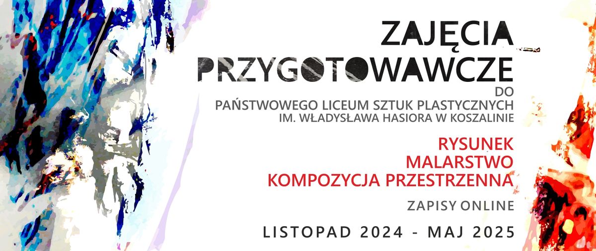 Zaj\u0119cia przygotowawcze do egzamin\u00f3w wst\u0119pnych - KOMPOZYCJA PRZESTRZENNA I - 2025