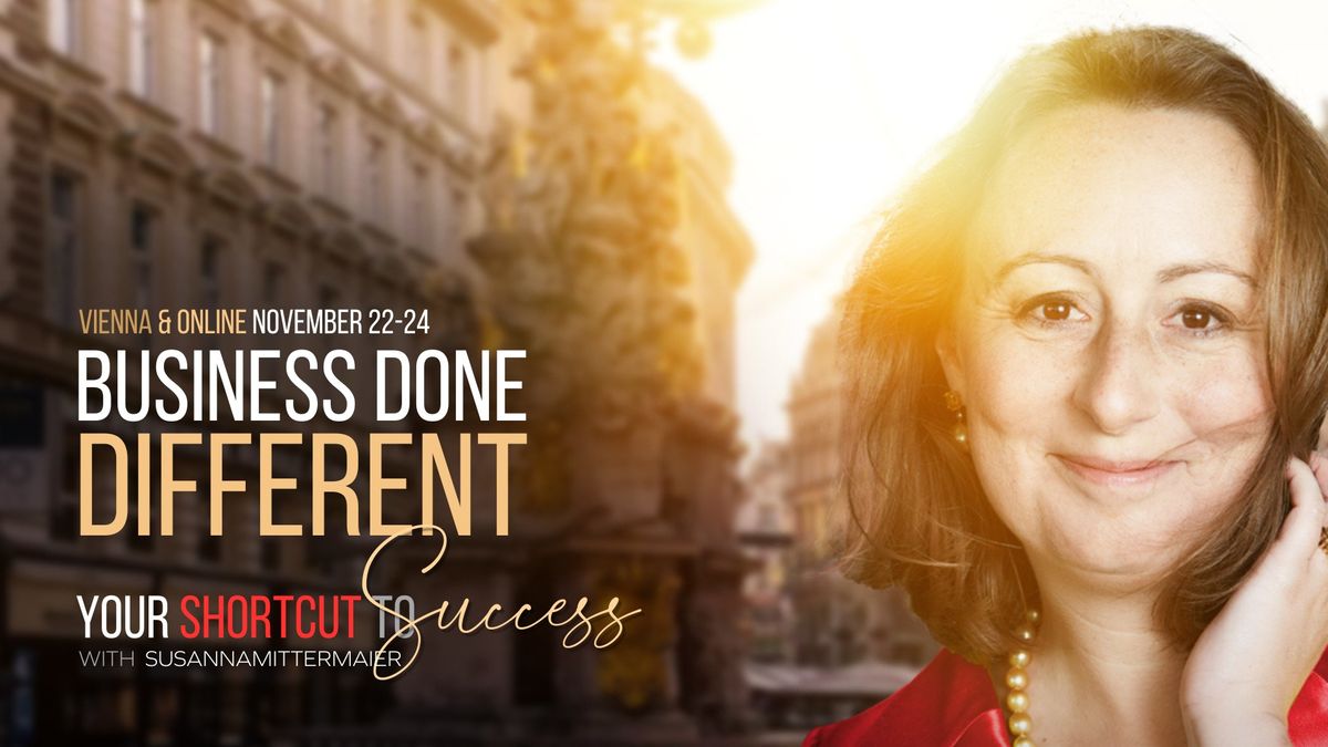 Business Done Different - Your shortcut to success