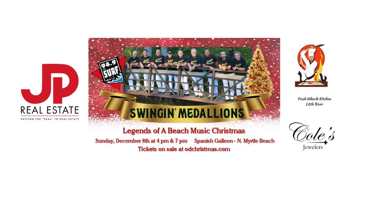 Legends of a Beach Music Christmas Show with the Swingin' Medallions - 7PM Show