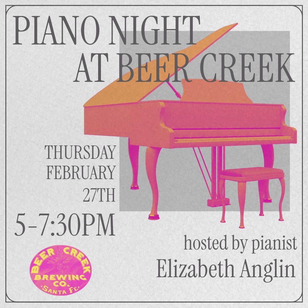 Piano Night @ Beer Creek Brewing Co.