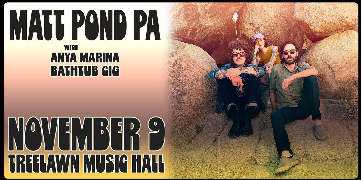 Matt Pond PA