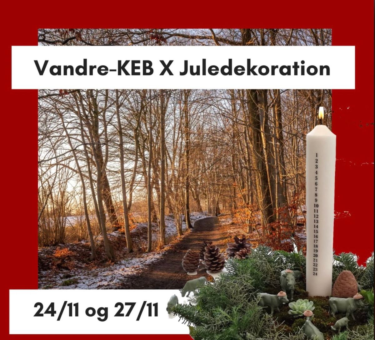 VandreKEB x juledekorationer