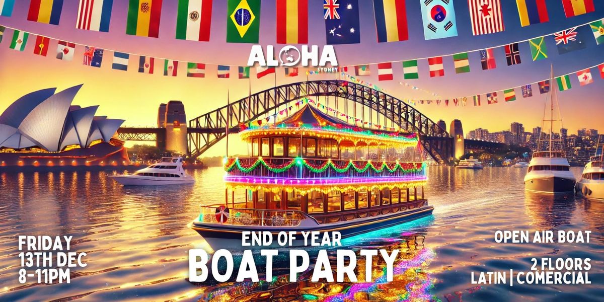 End of Year Boat Party 