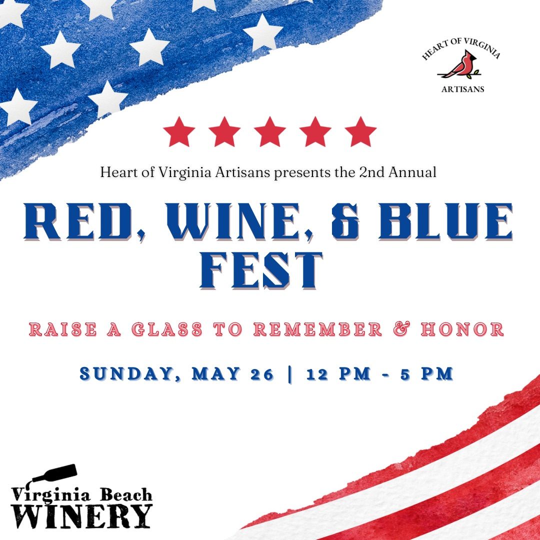 Red, Wine, & Blue Fest at Virginia Beach Winery 