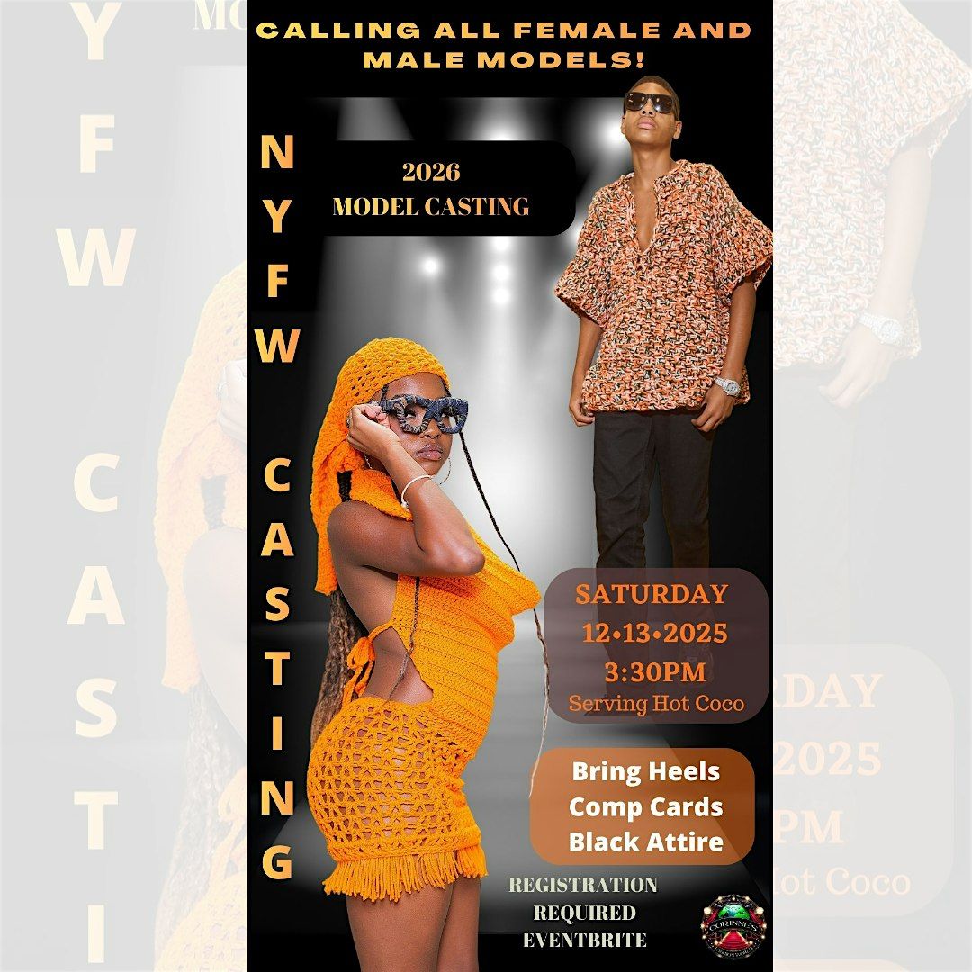 2026 NYFW MODEL CASTING