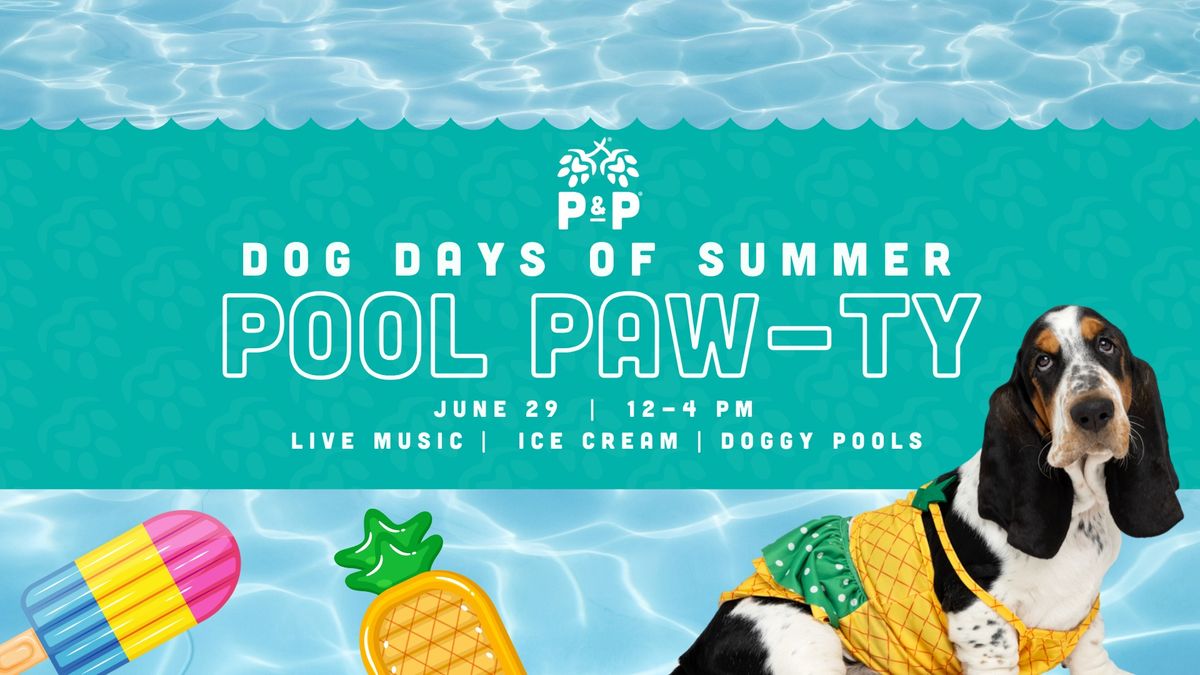 Dog Days of Summer Pool Paw-ty 