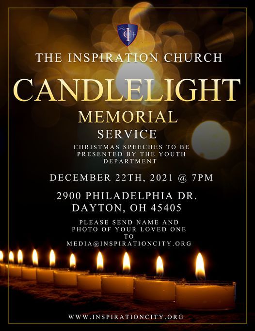 2021 Candle Light Memorial Service || #InspirationNation