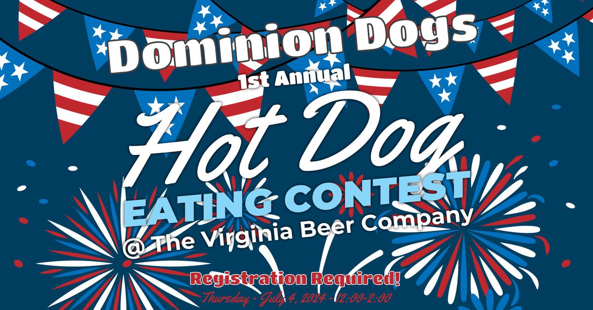 1st Annual Hot Dog Eating Contest (with a twist!)