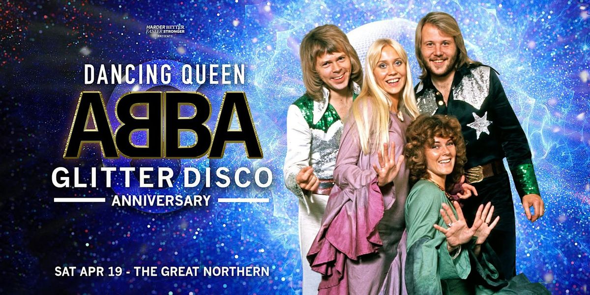 Dancing Queen ABBA Glitter Disco Anniversary