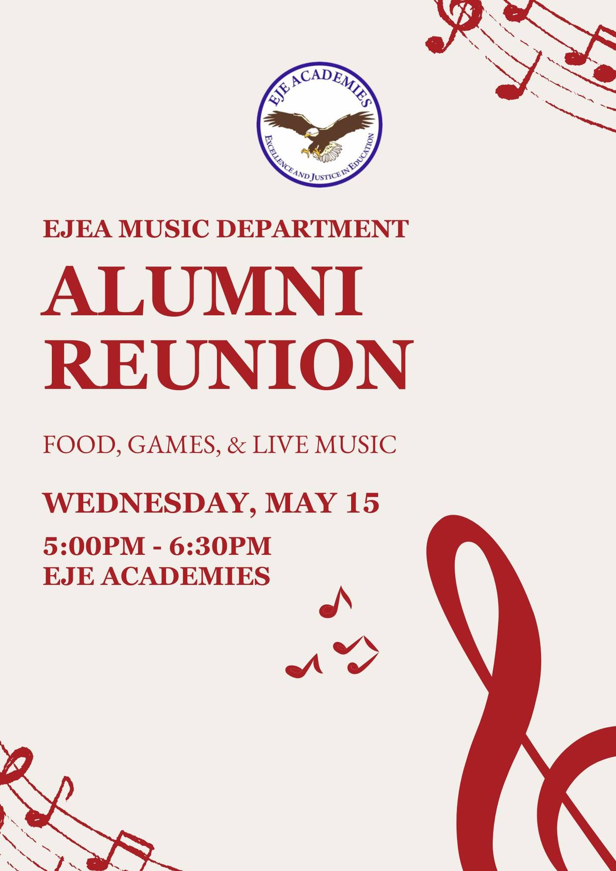 EJEA Music Department Alumni Reunion