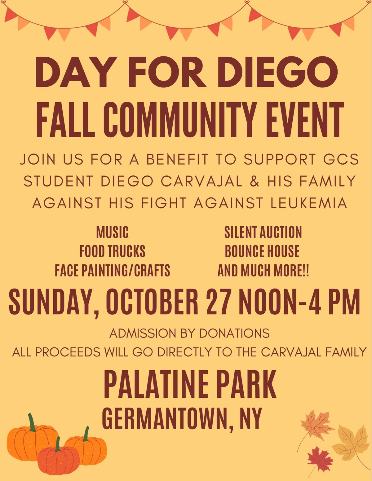 Day for Diego: Fall Community Event