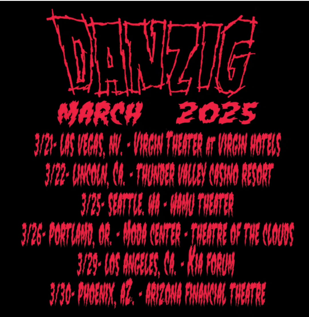 Danzig with Down, Abbath, Cro-Mags