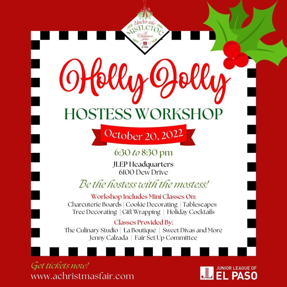 Holly Jolly Hostess Workshop- SOLD OUT