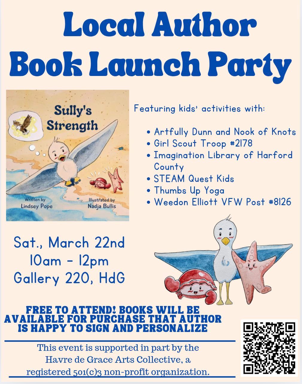 Sully's Strength Book Launch