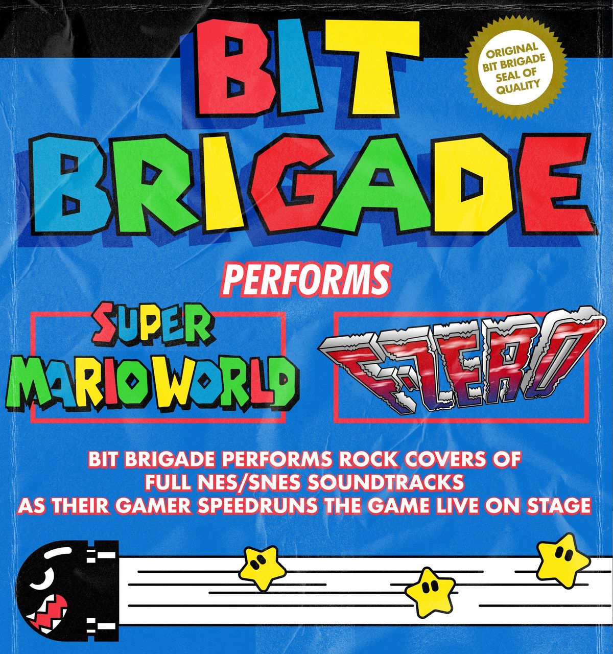 Bit Brigade Performs "Super Mario World" + "F-Zero" LIVE at Water Street Music Hall