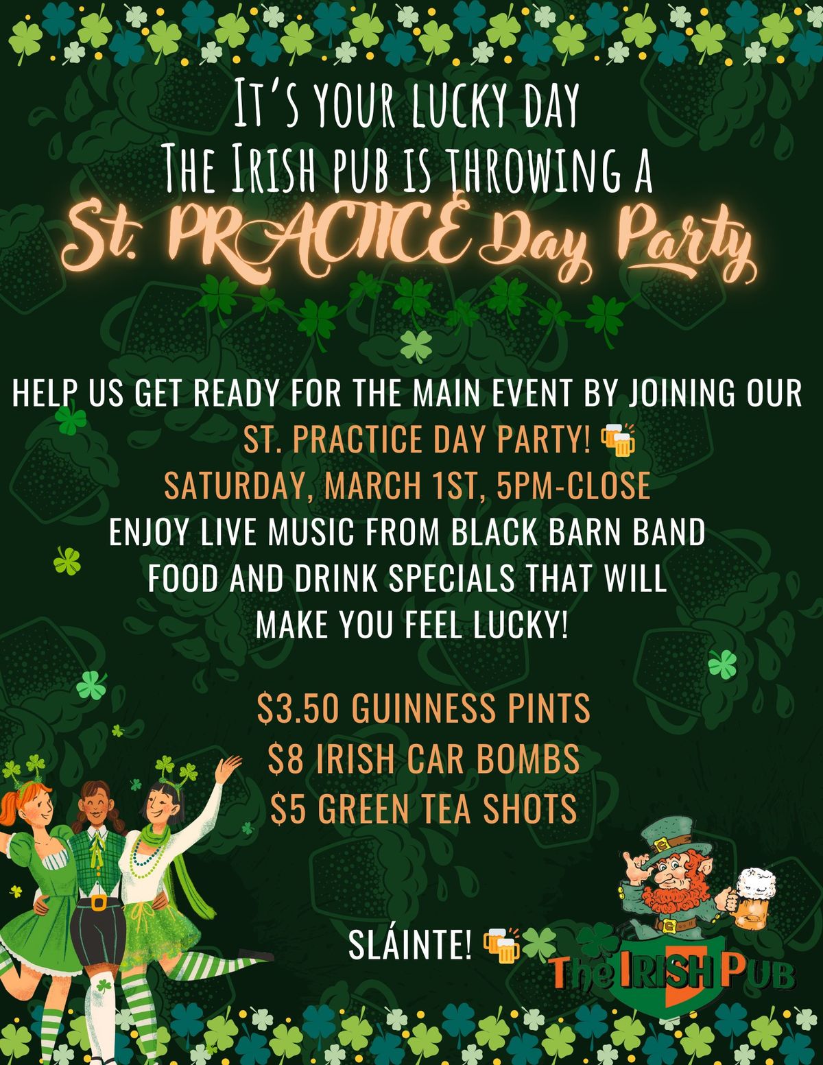 St. Practice Day Party!