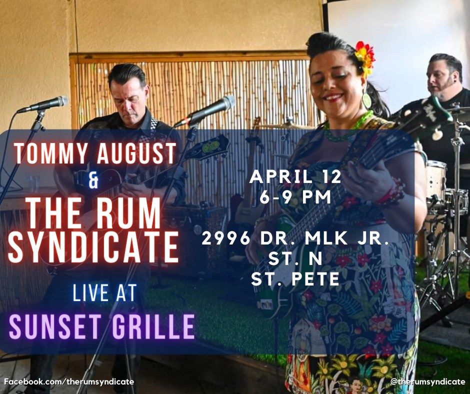 The Rum Syndicate LIVE at Sunset Grille