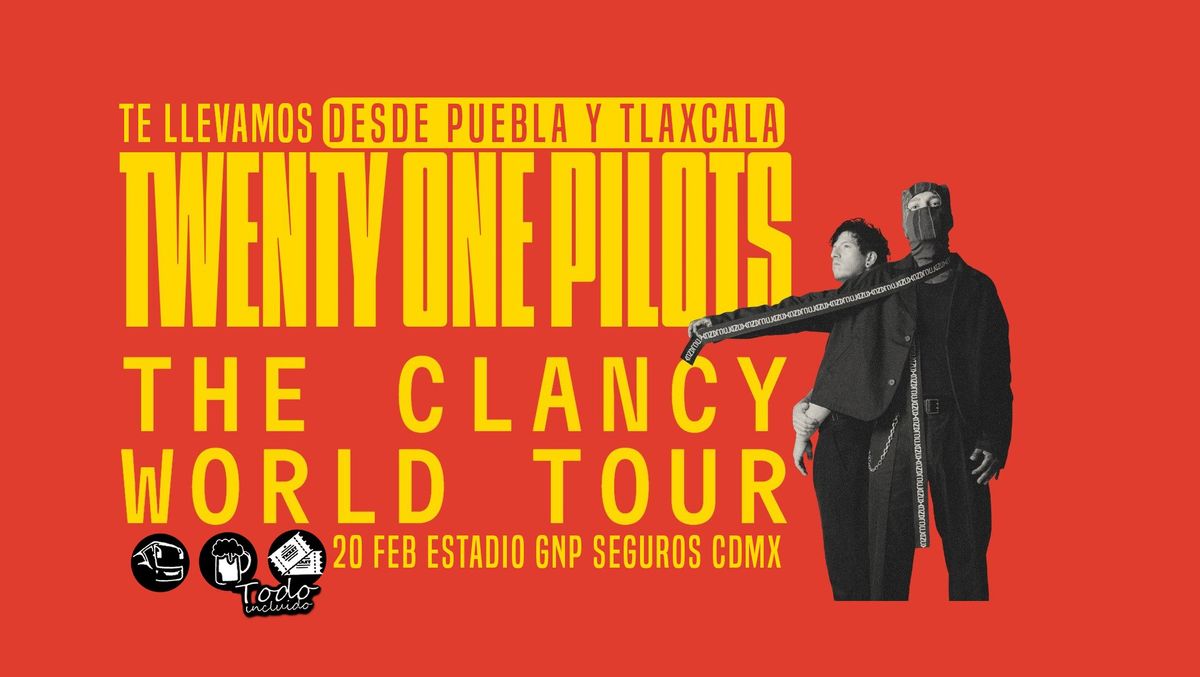 TWENTY ONE PILOTS TOUR PUEBLA Y TLAXCALA 