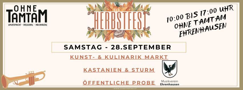 HERBSTFEST - Kunst-Kulinarik-Musik