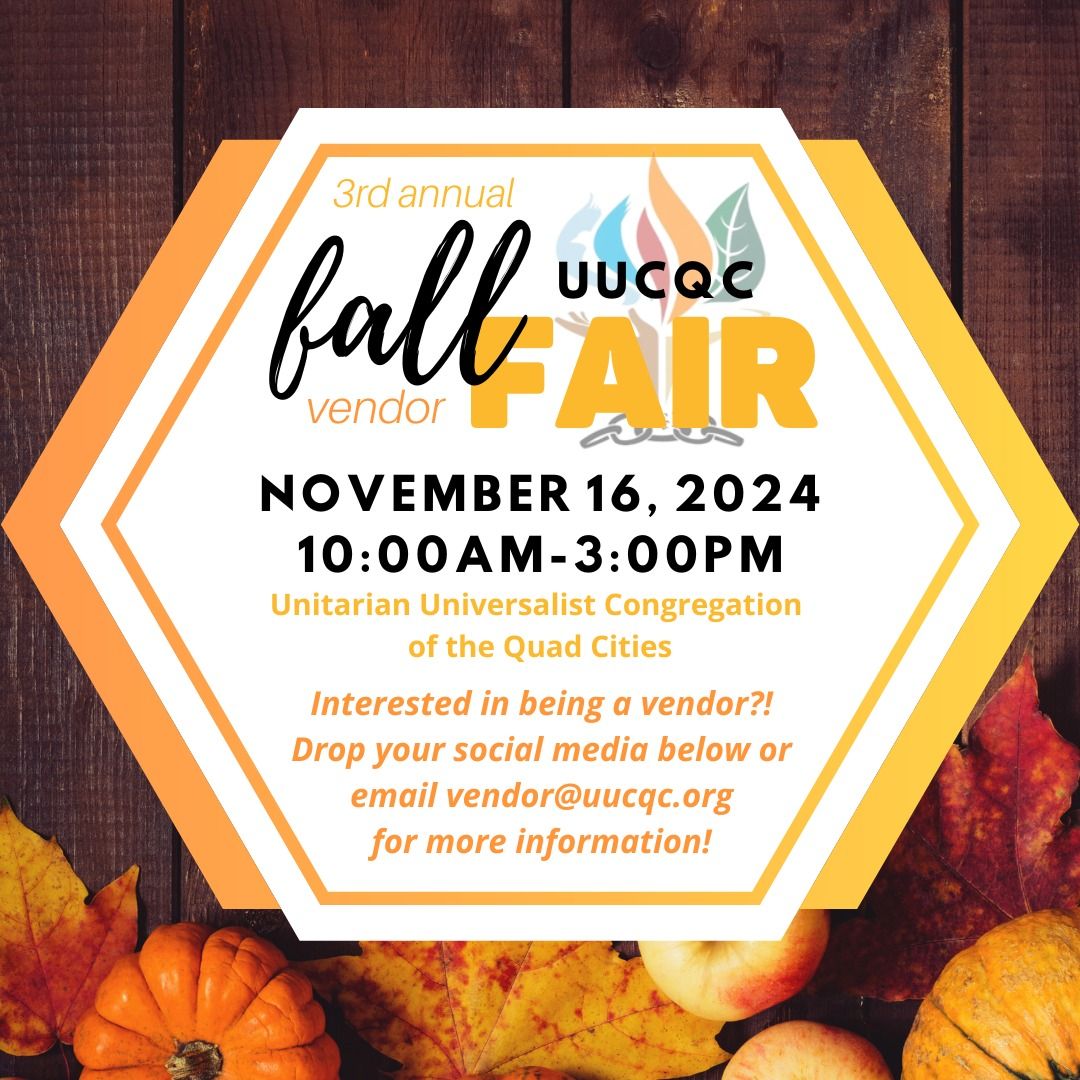 Fall Vendor Fair