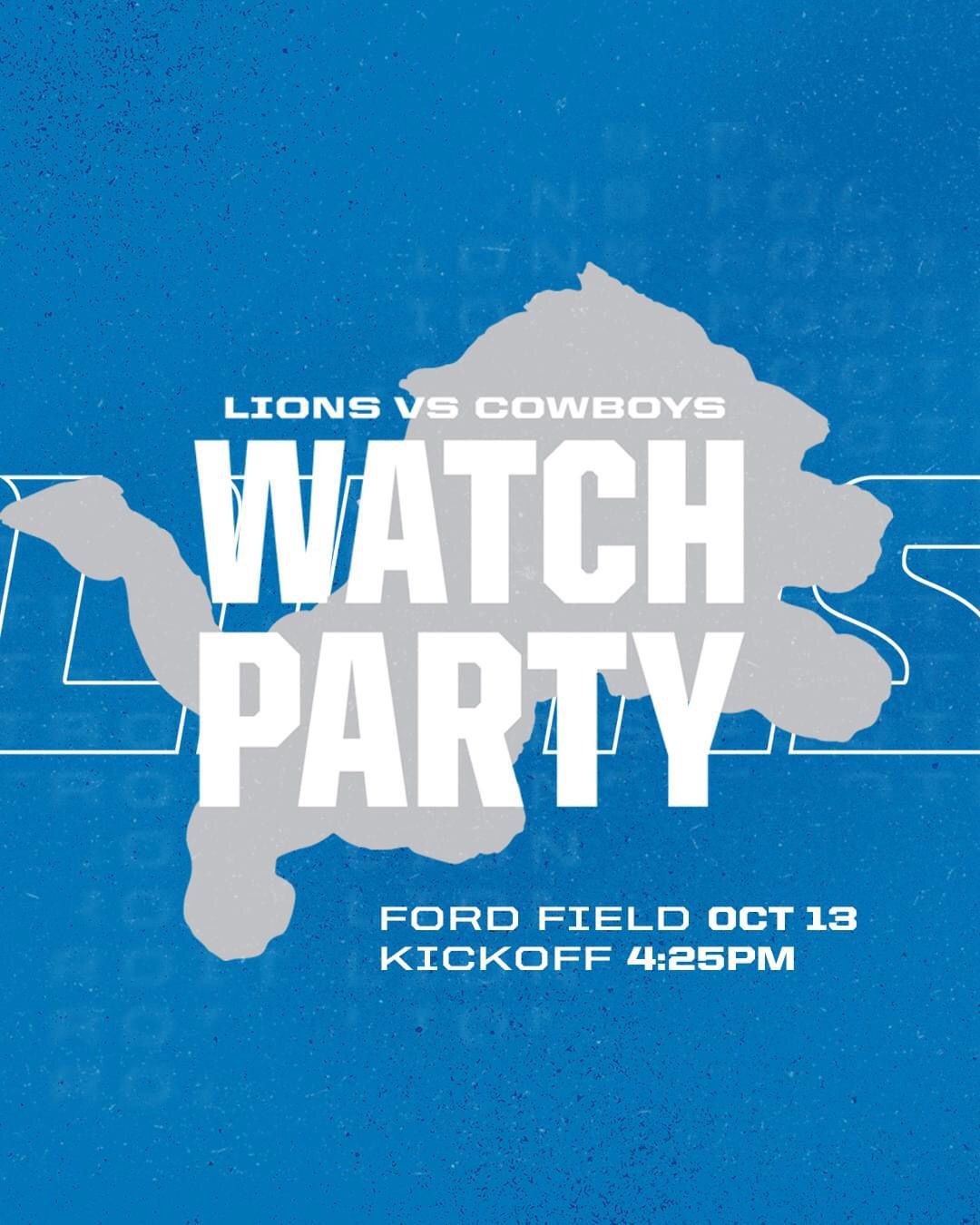 Lions Watch Party