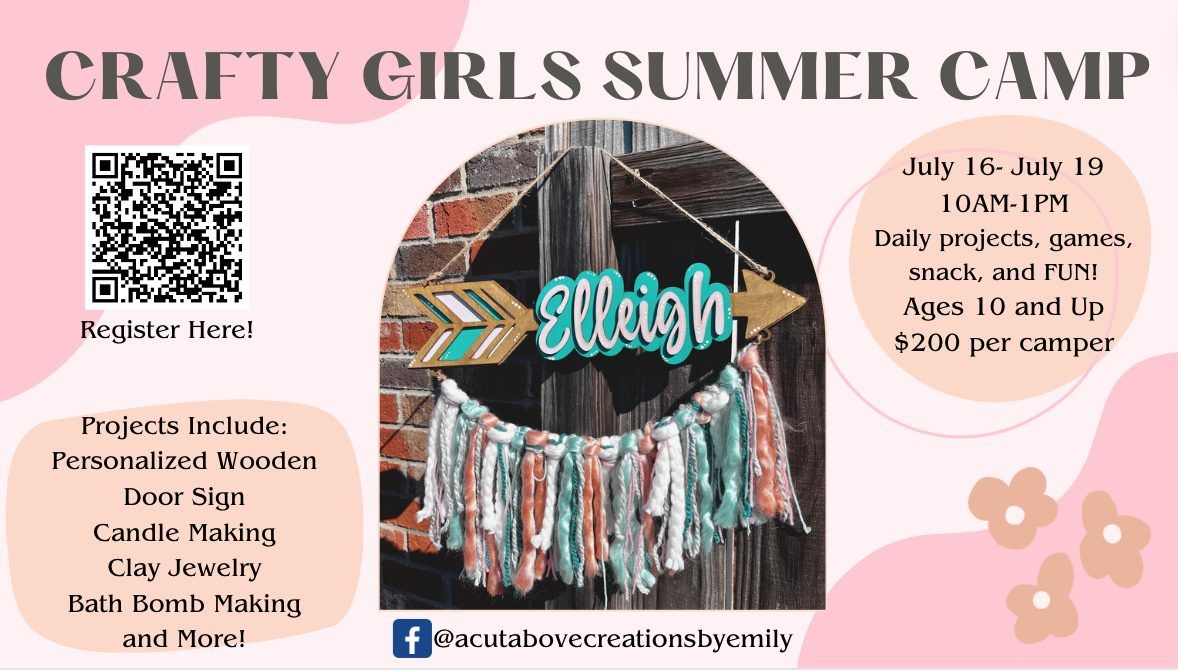 Crafty Girls Summer Camp