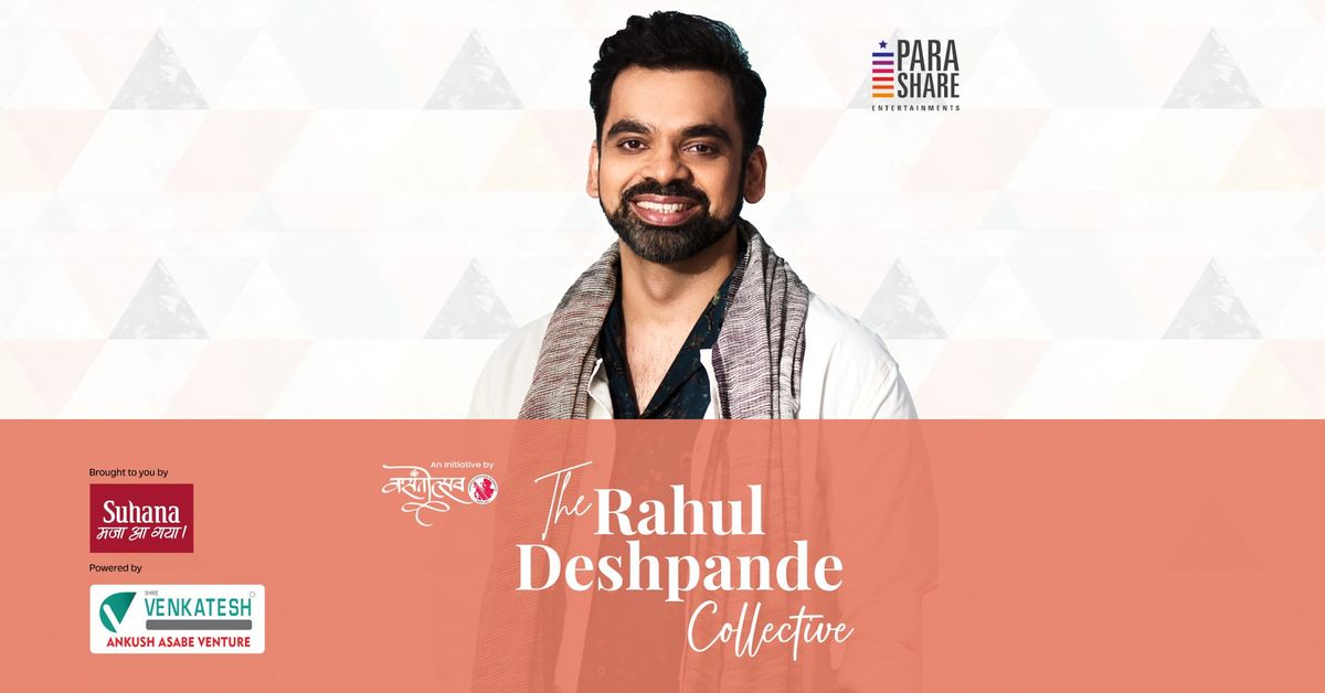 The Rahul Deshpande Collective - San Jose