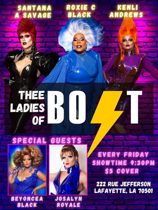 Thee Ladies of Bolt Drag Show