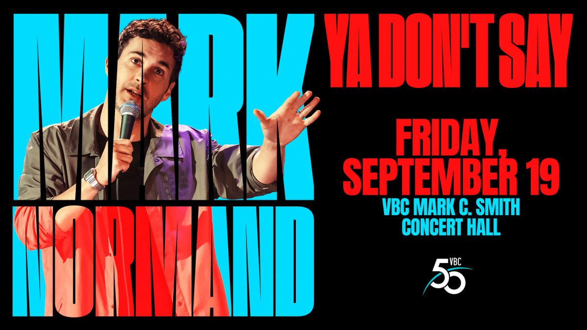 Mark Normand at Mark C. Smith Concert Hall at the Von Braun Center