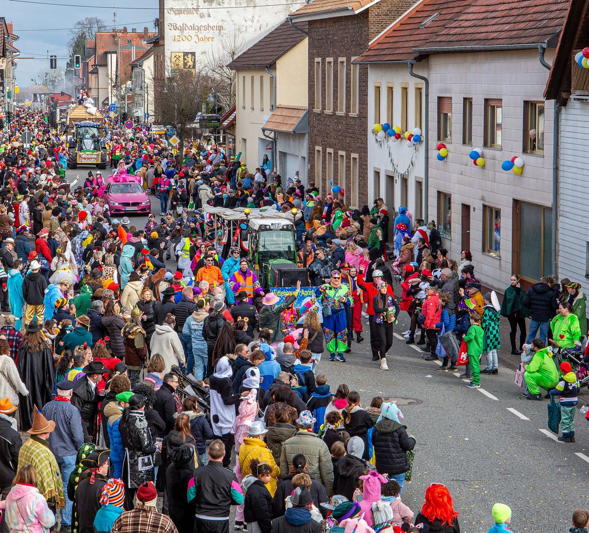 Rosenmontagszug des KVW 