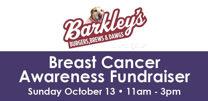 Barkley's Breast Cancer Awareness Fundraiser Benefiting the Rock County Cancer Coalition 