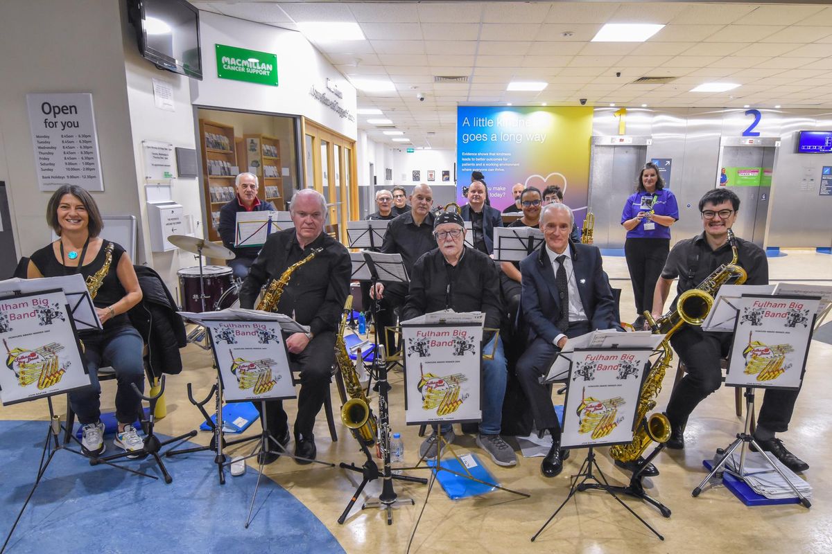 Big Band Bonanza at Charing Cross Hospital