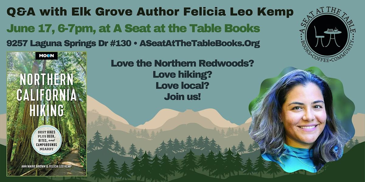 Author Event: Felicia Leo Kemp's Northern California Hiking