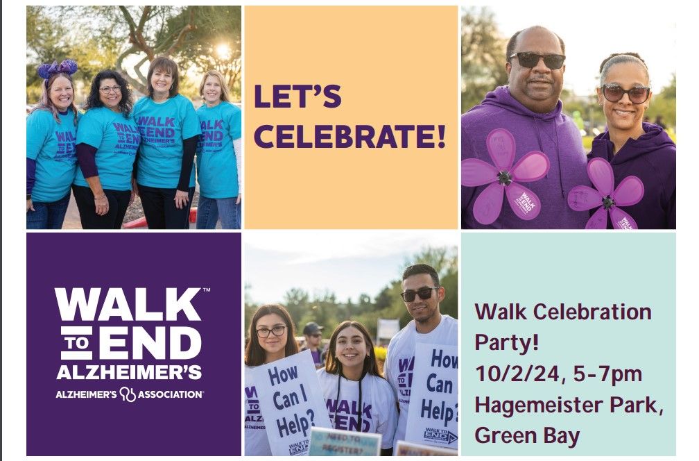 Walk to End Alzheimer's - Green Bay Celebration Party!