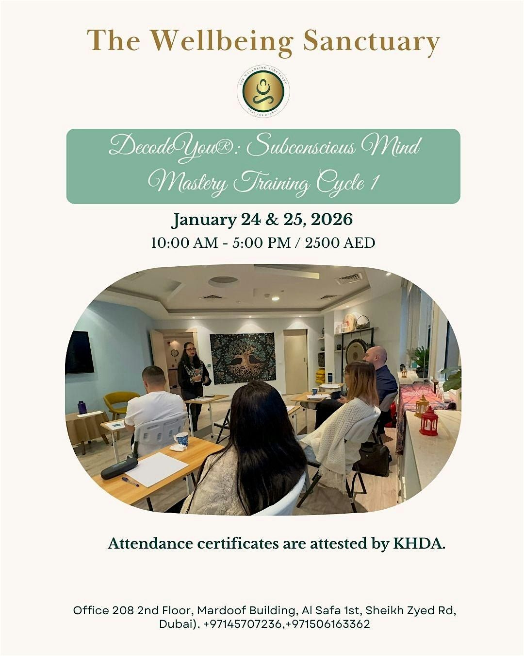 DecodeYou\u00ae Subconscious Mind Mastery \u2013 Training Cycle 1