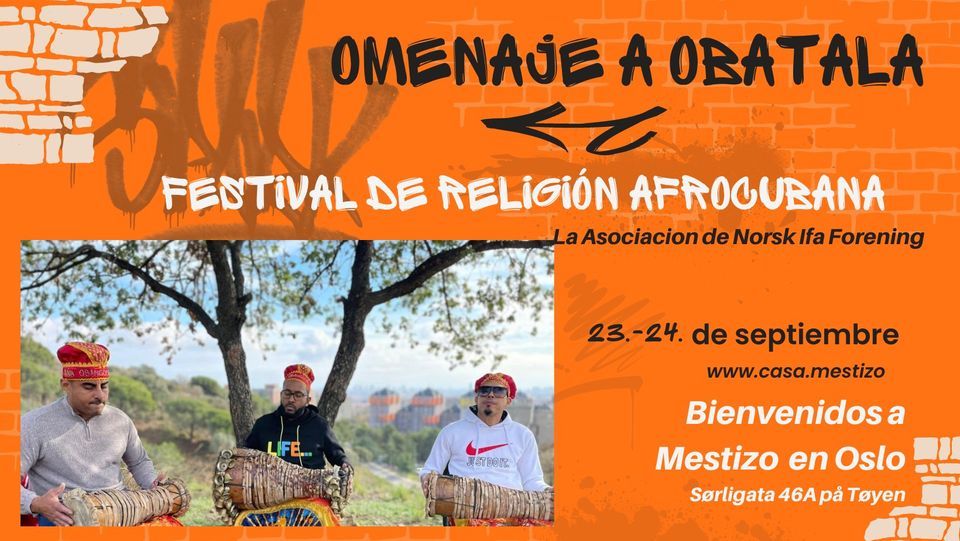 Homenaje a Obatala y festival de religi\u00f3n afrocubana